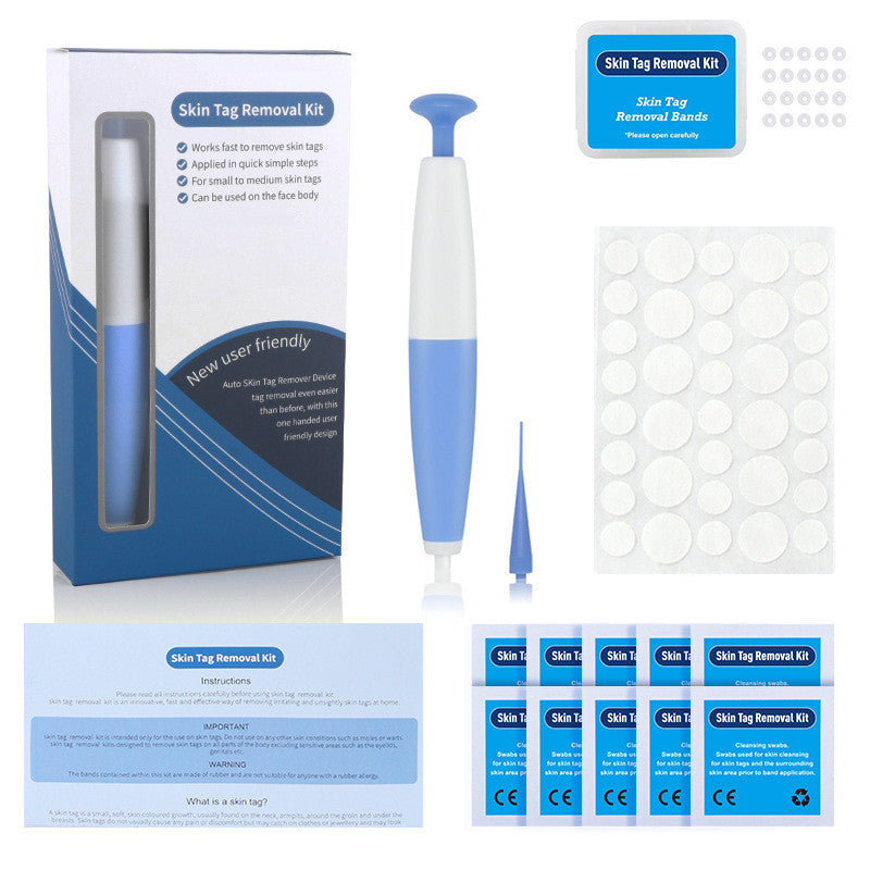 Skin Tag Removal Kit Home Use Mole Wart Remover Micro Band Skin Tag Treatment Tool Easy To Clean Skin Care Tool Skin Tag Removal Kit Home Use Mole Wart Remover Micro Band Skin Tag Treatment Tool Easy To Clean Skin Care Tool